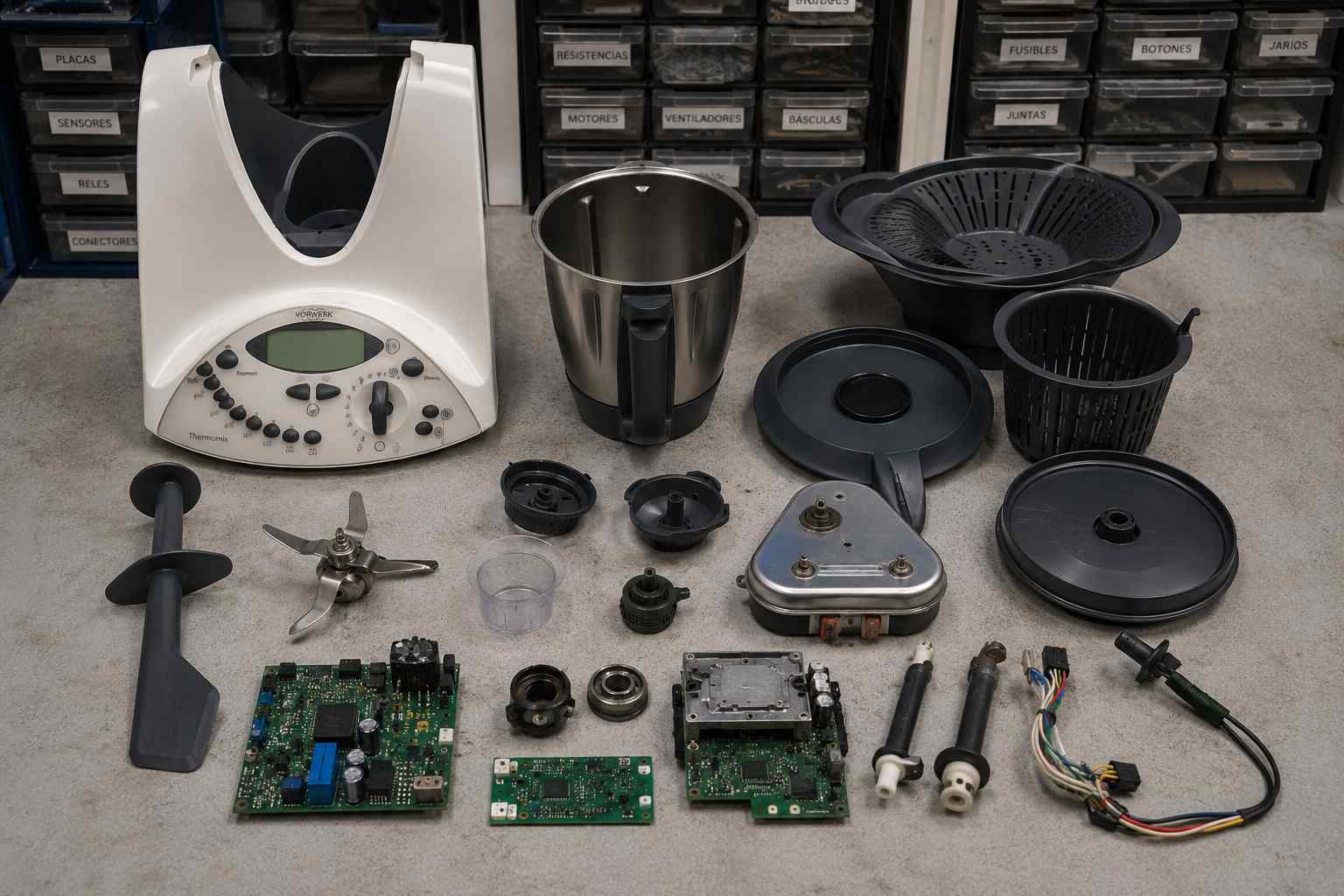 Repuestos Thermomix y reparación en taller Sator Electrónica